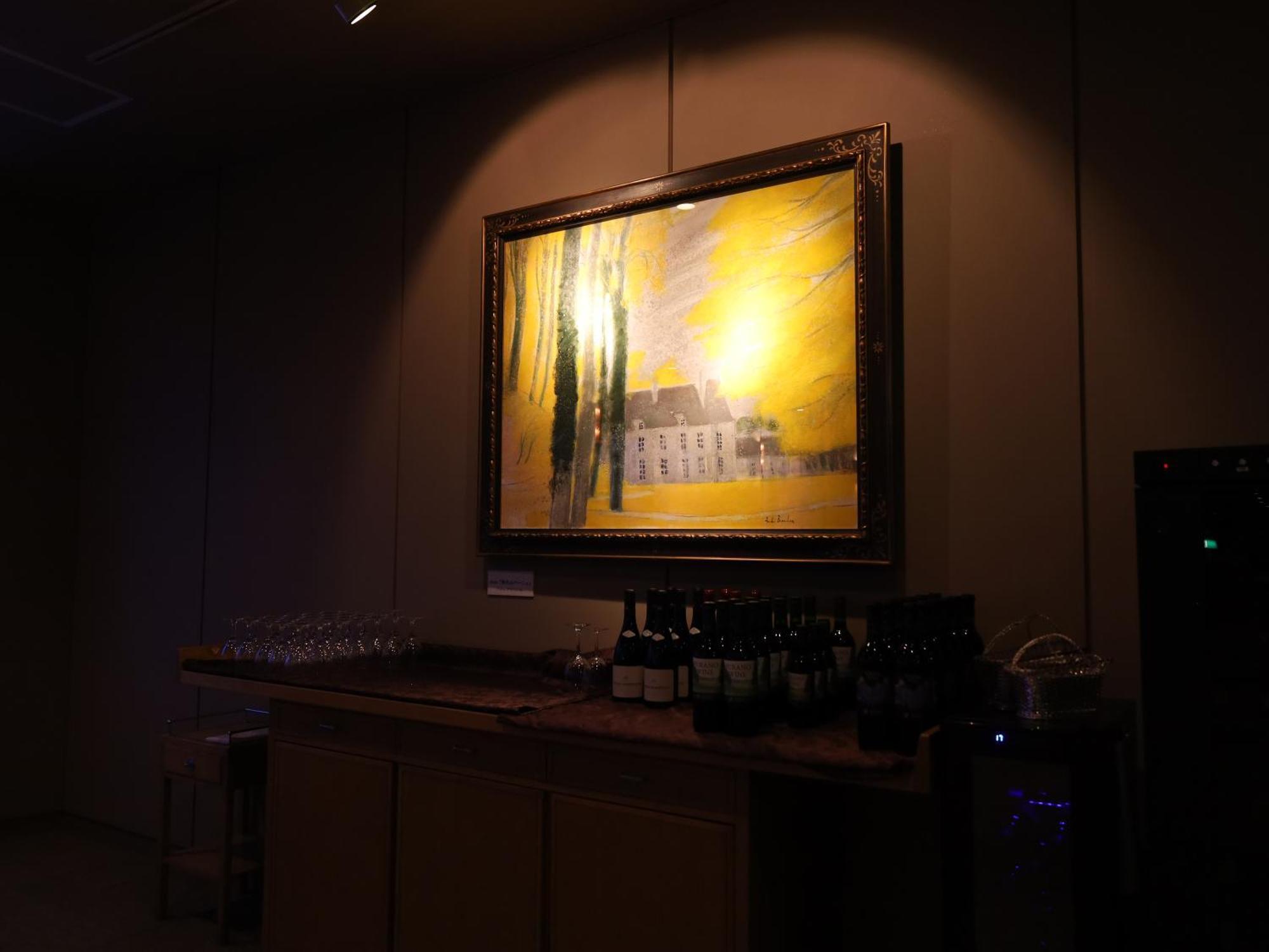 Shin Furano Prince Hotel Kültér fotó A painting by the artist