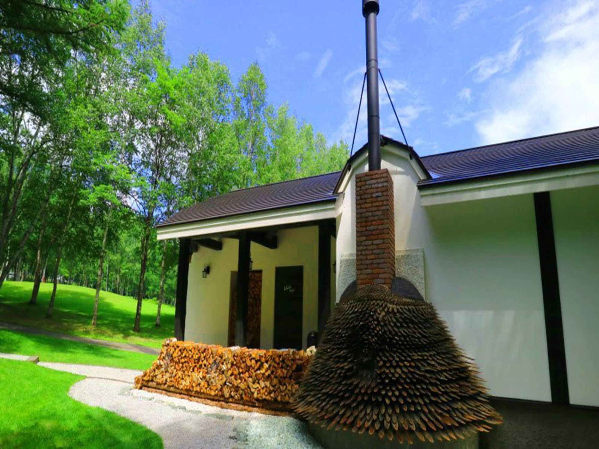 Shin Furano Prince Hotel Kültér fotó The sauna at the Finnish National Museum of Forestry